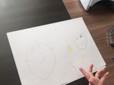 Рисунки в два года