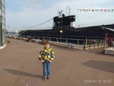 Мишка в музее военно-морского флота