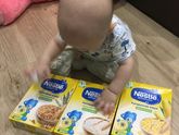 Пюре Gerber и каши Nestle