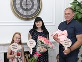 Выписка из роддома Евочки.