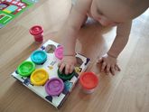 Игры с пластилином.