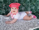 Полгода моей сладкой доченьке!