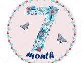 7️⃣ месяцев малышке ❤️❤️.