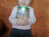 Баночку NAN organic получила