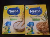 Натур продукт кашки Nestle