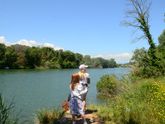 Подъём по реке и спуск по реке к морю.