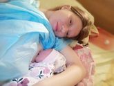 Родила??? Моя маленькая бусинка.