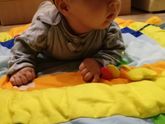 Сын начал переворачивать, когда