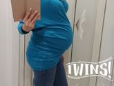 31 неделя_двойня