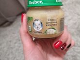 Первый прикорм: Gerber и Nestle