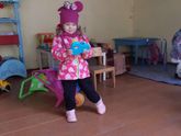 В садике со своей