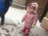 У нас выпал первый снег❄️ ?