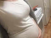 Животик в 20 недель