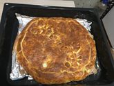 Пирог с капустой и грибам