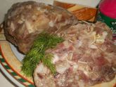 Свиной зельц.