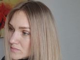 К предыдущему посту про окрашивание и стрижку.