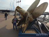 Мишка в музее военно-морского флота