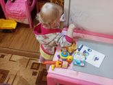 Пока мама пила чай....