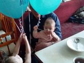 Отметили день рождения сыночка