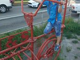 Сын сутки болел.