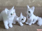 Вязаные котики