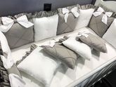 Бортики в кроватку ⭐️Ткань