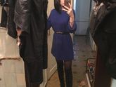 Вот с чёрными колготками образ