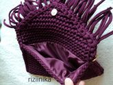 Сумка из трикотажной пряжи