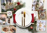 Праздничный декор: 7 приемов, которые помогут украсить стол по-новогоднему