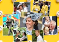 Чисто английский юмор: смешные кадры Кейт Миддлтон, принца Уильяма и других членов королевской семьи