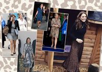 Как носить леопардовый принт: модный мастер-класс от Кейт Миддлтон и других королевских модниц