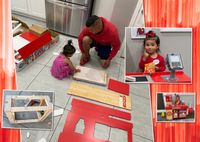 Золотые руки: папа построил 2-летней дочке мини-версию ее любимого магазинами с пирожными