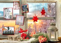 Праздничный декор: украшаем окна к Новому году