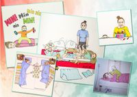 Будни родителей: 20 веселых комиксов о маме, папе и малыше
