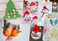 3D-гирлянда, снеговик из носочка и не только: 50+ идей для новогодних поделок с детьми