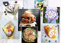 Идеи для подарка учителю: 10 вариантов необычных букетов, которые так и хочется съесть