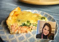 Ирина Слуцкая рассекретила семейный рецепт нежнейшего пирога с брокколи и лососем
