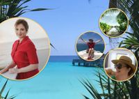 Солнце, море и личный пляж: Анна Банщикова показала видеоотчет из отпуска на Мальдивах