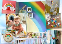 Яркий дизайн: как гармонично добавить все цвета радуги в детскую комнату