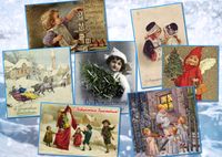 Заряжайтесь атмосферой праздника: винтажные рождественские открытки