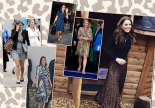 Как носить леопардовый принт: модный мастер-класс от Кейт Миддлтон и других королевских модниц