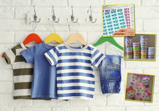 Маме в копилку: идеи бирок на детскую одежду, которые можно сделать своими руками