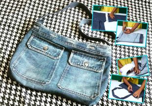 Мастер-класс: как сшить сумку из старых джинсов