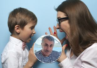 Доктор Комаровский пояснил, как родительский крик разрушает детскую психику