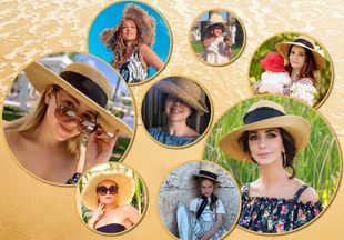Тренд лета: Жасмин, Полина Гагарина и другие звезды и их дети в соломенных шляпах