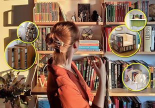 Домашняя библиотека: как разместить книги в квартире