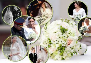 О чем говорят цветы: свадебные букеты королевских невест