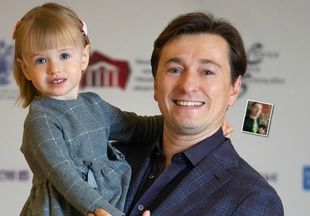 Сергей Безруков показал, что подарила ему 3-летняя дочка на 23 февраля