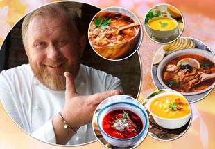 5 супов: шеф-повар Константин Ивлев поделился фирменными рецептами ароматных зимних обедов