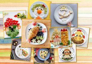 Еда и творчество: 35 вариантов подать красиво любимые детские завтраки